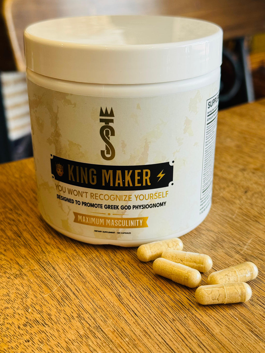 King maker 120 caps