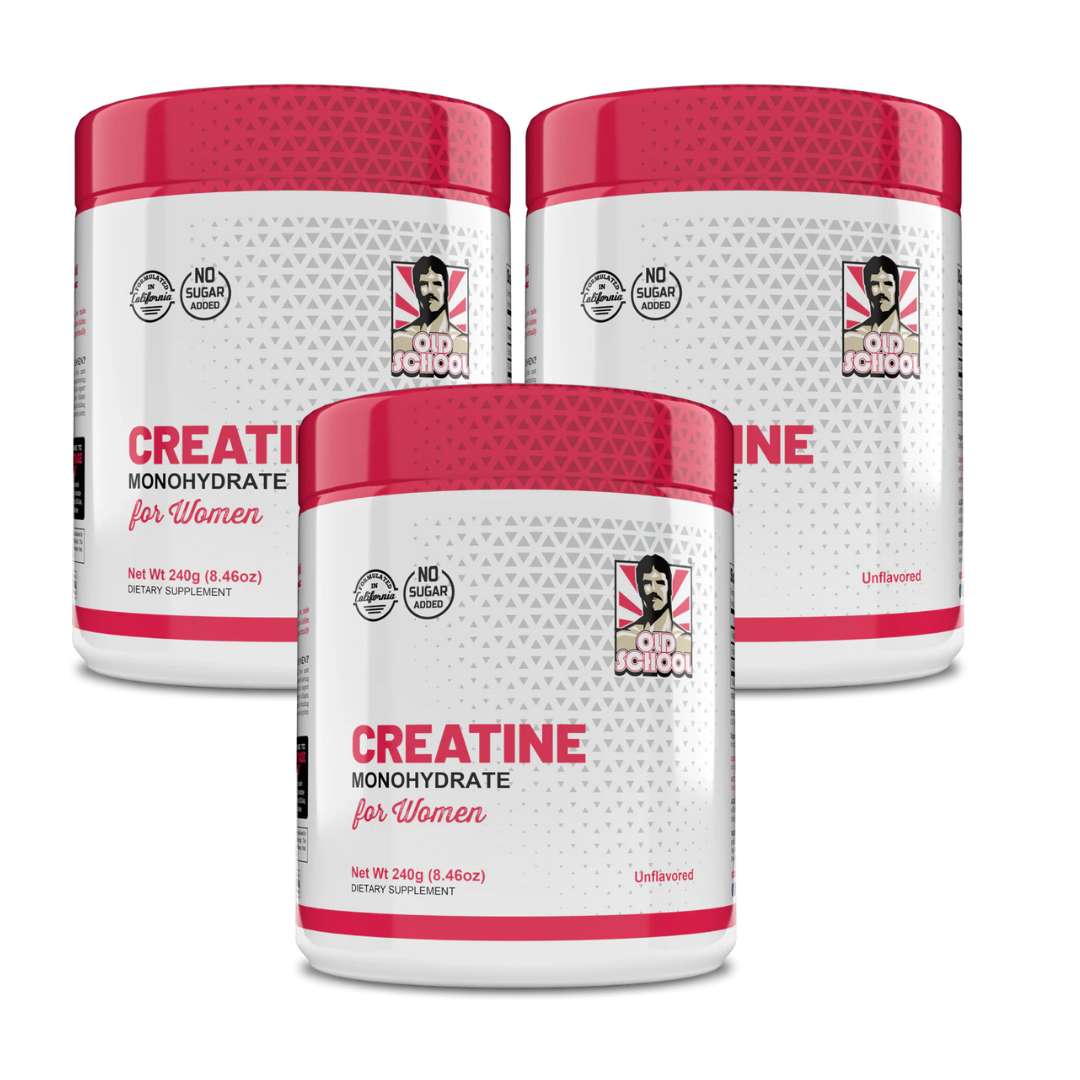 CREATINA MONOHIDRATADA WOMEN 243gr X3